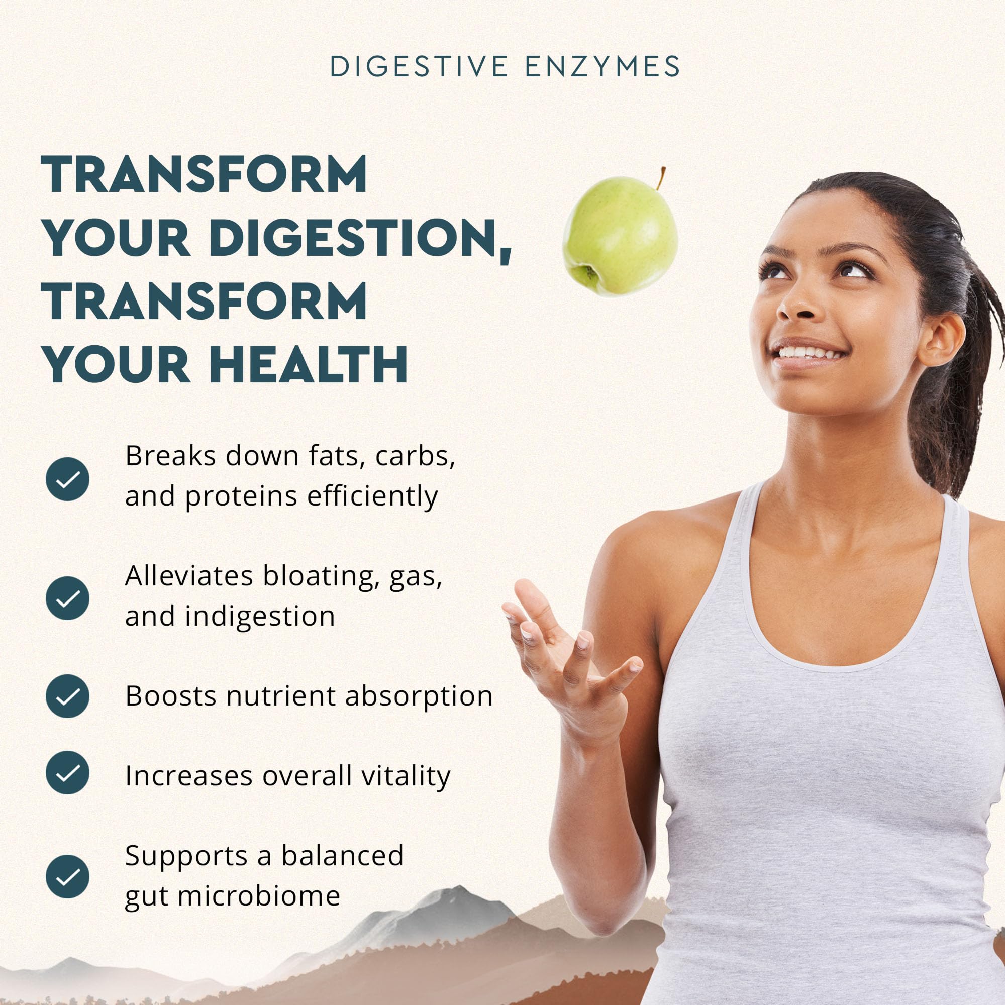 Ancestral Supplements allergen-free label emphasizes clean, GMO-free formulation.