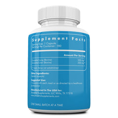Ancestral Supplements capsules showing beef lung-liver blend for immune and systemic nutrition.