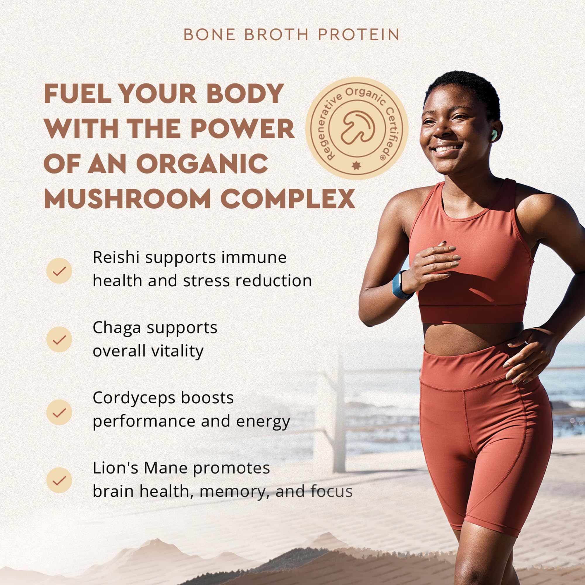 Ancestral Supplements bone broth protein mix bag, designed to support flavorful, protein-rich meals