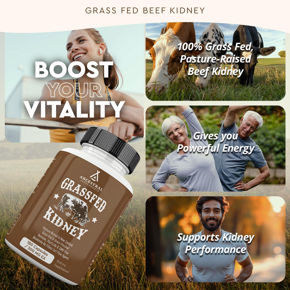 Ancestral Supplements grass-fed origin pasture highlighting grass-fed beef source