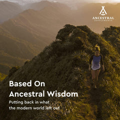 Ancestral Supplements third-party tested seal assures purity and reliability.