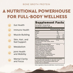 Ancestral Supplements vanilla protein powder container for smoothies and shakes boosting daily protein goals