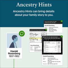 AncestryDNA origins and inheritance view for side-by-side results