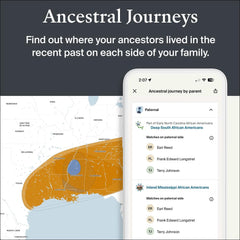 AncestryDNA World Explorer membership card showing access to records