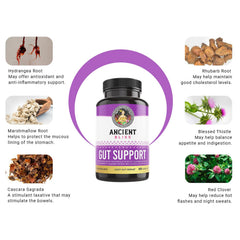 Ancient Bliss blessed thistle root image emphasizing natural plant-based ingredients.