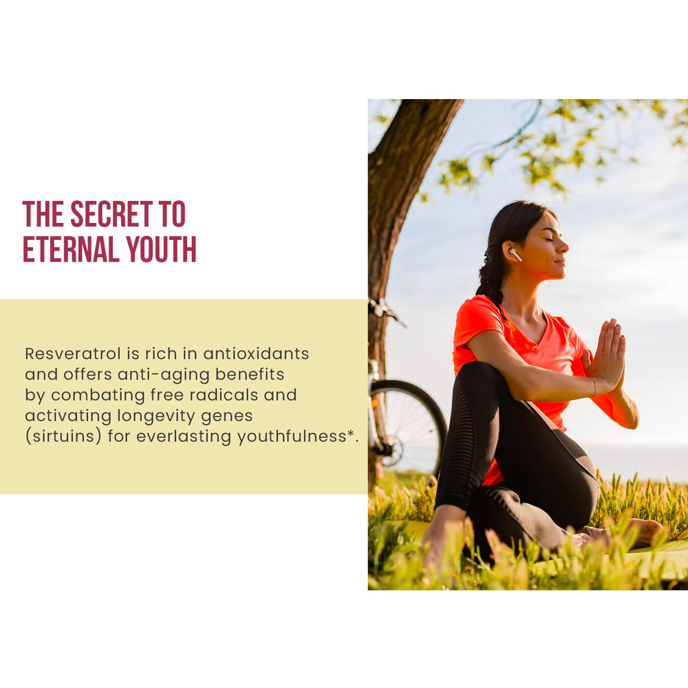 Ancient Bliss Resveratrol grape seed extract rich in polyphenols.