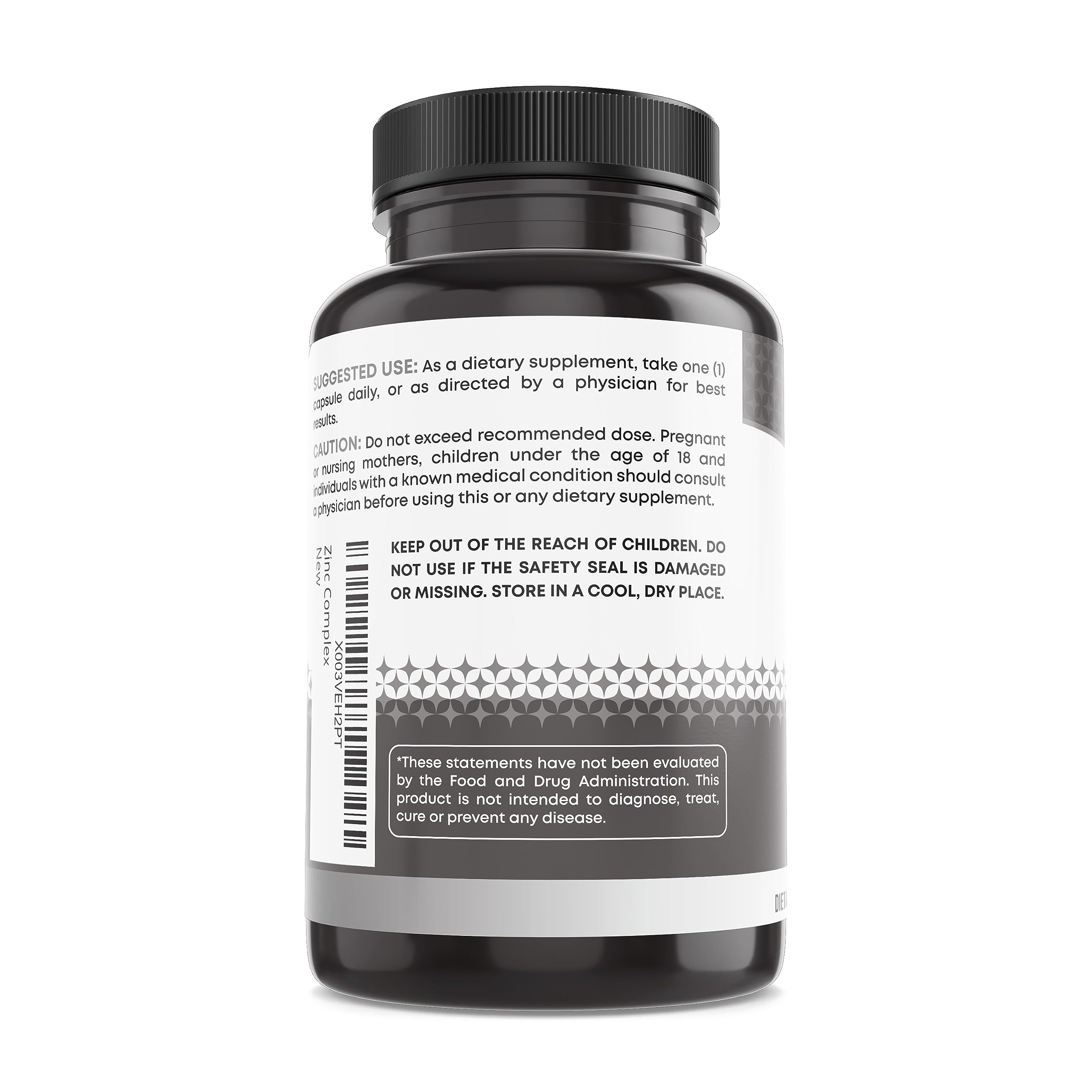 Ancient Bliss Zinc Complex bottle in daily routine scene for immunity.