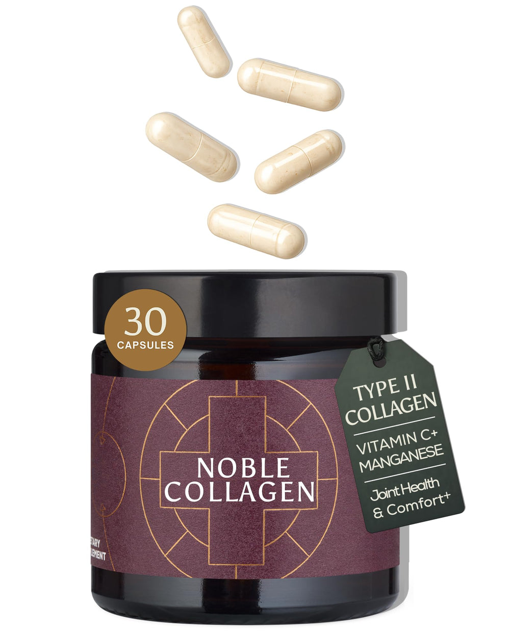 Ancient + Brave Noble Capsules bottle for daily mobility support.
