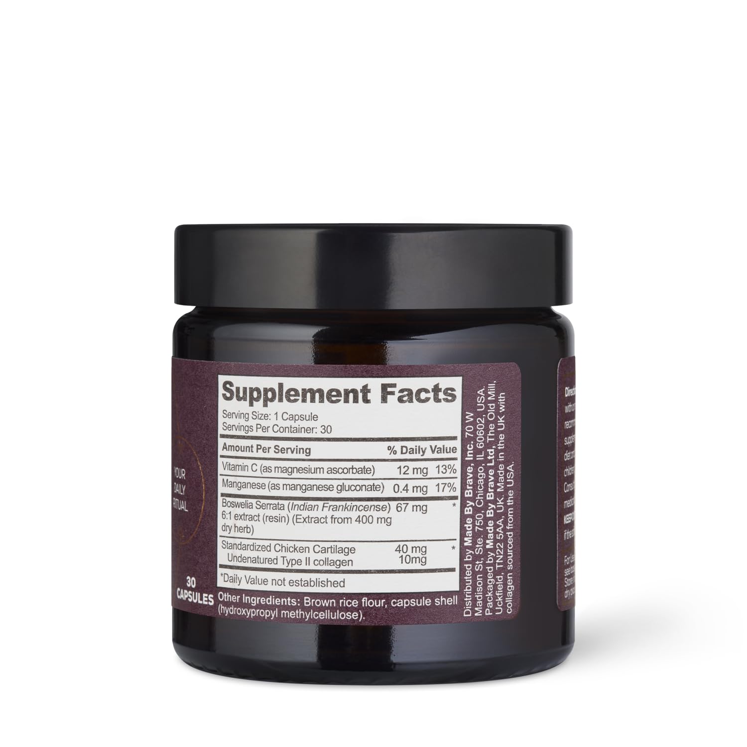 Ancient + Brave Noble Capsules joints and movement visual for comfort.