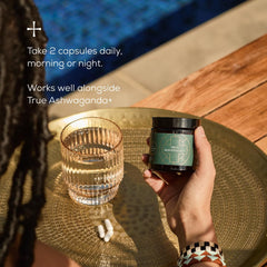 Ancient + Brave magnesium glycinate form for gentle daily support and balanced energy.