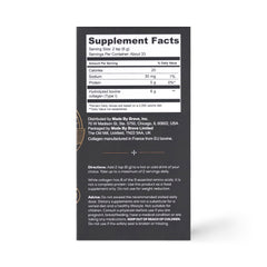 Ancient Brave True Collagen packets on countertop, convenient daily nourishment choice.