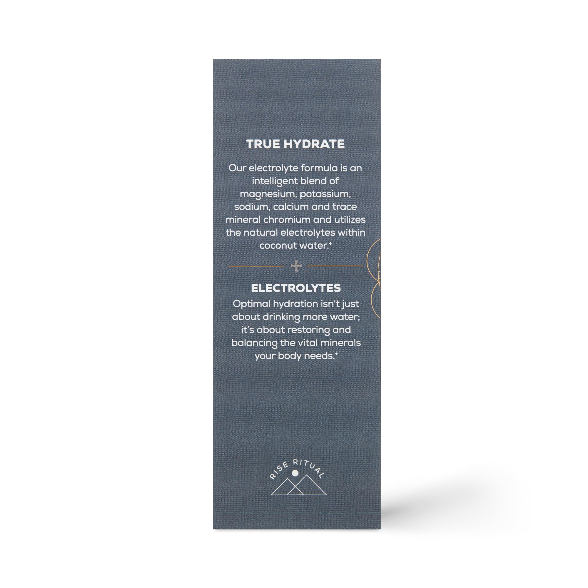 Ancient Brave True Hydration Powder with magnesium and electrolytes supports ongoing activity.
