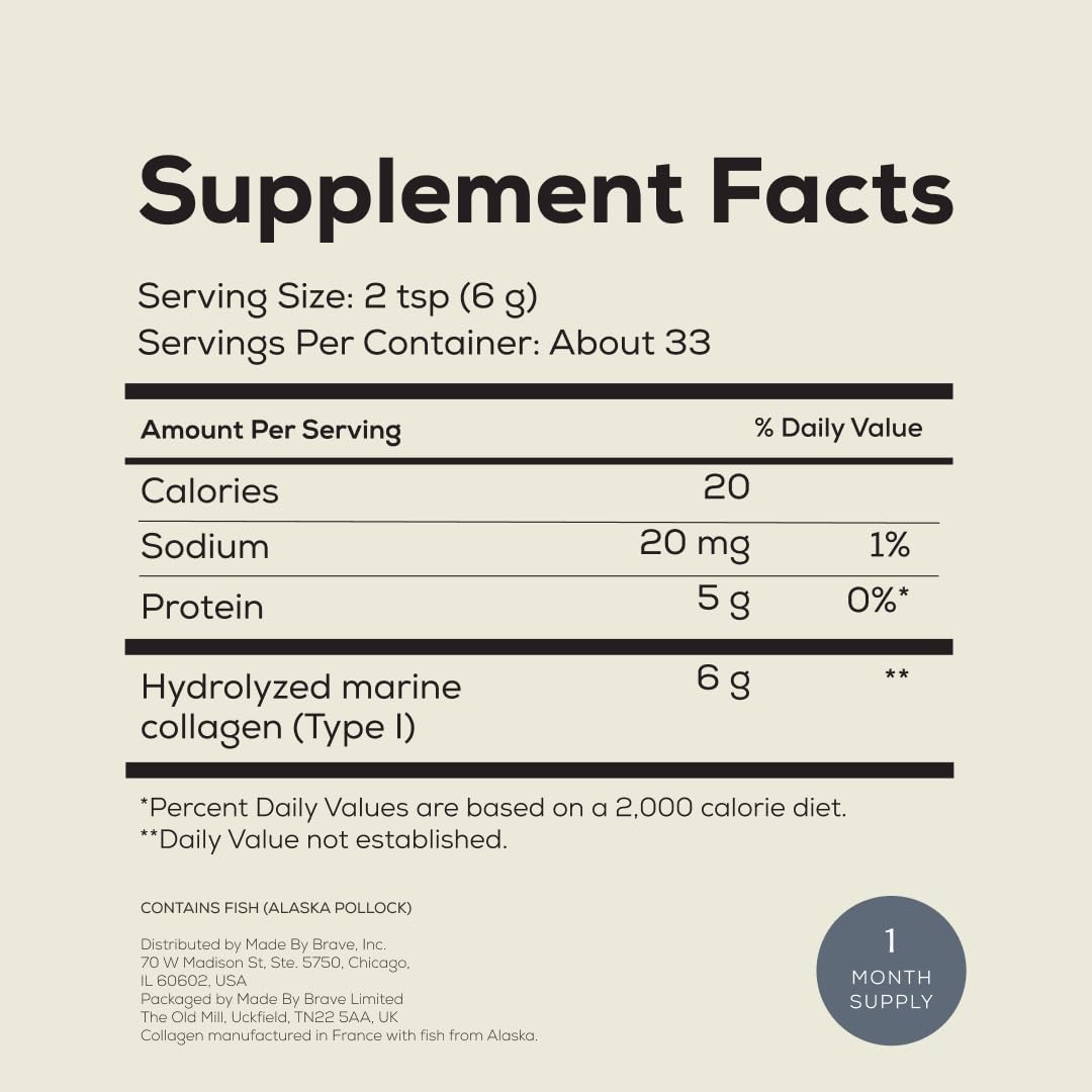 Ancient + Brave Wild Marine Collagen dissolving into liquid for easy mixing.