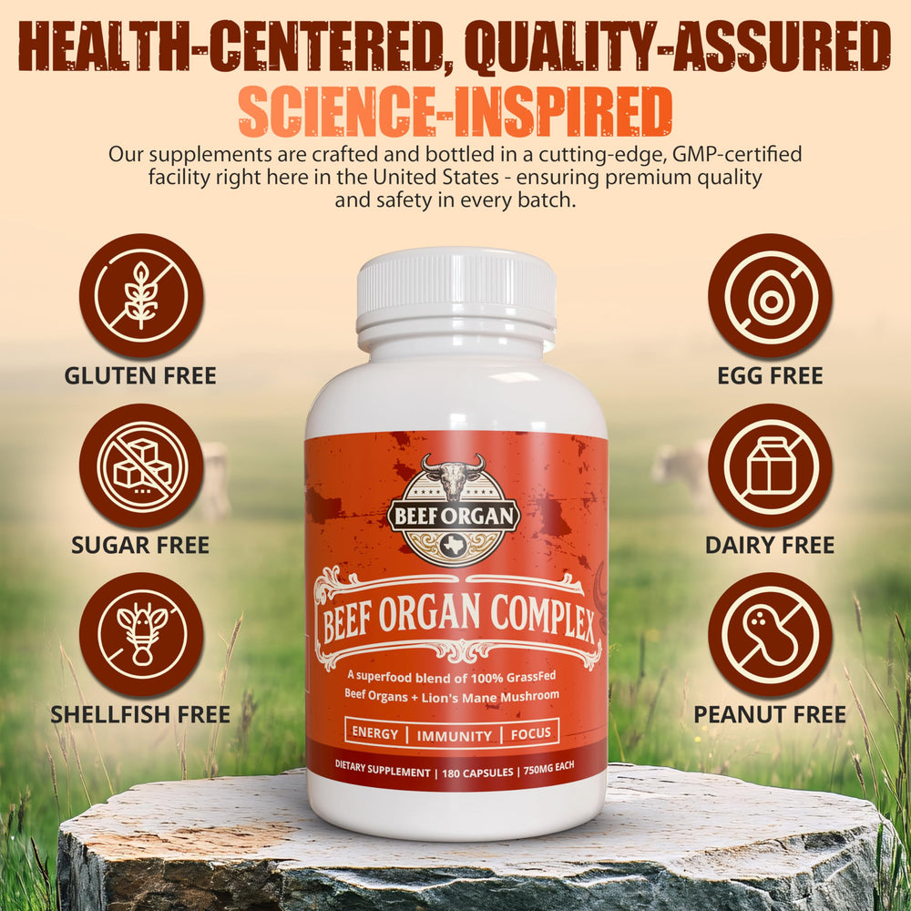 ANCIENT DIOSA GMO-free-formula label indicating pure ingredients