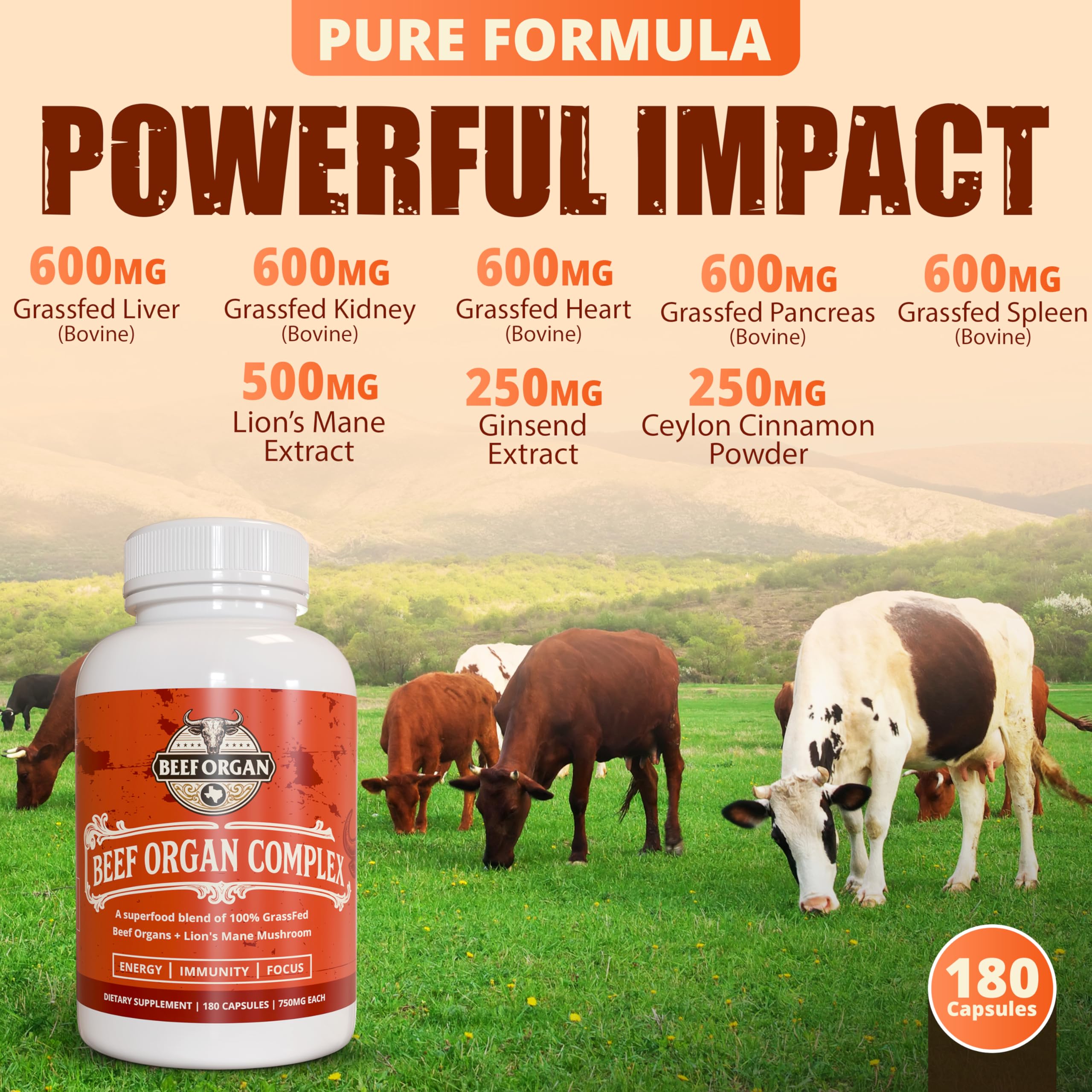 ANCIENT DIOSA pasture-raised sourcing icon signaling clean nutrition