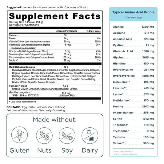 Ancient Nutrition packets collection for convenient on-the-go protein