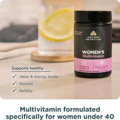 Organic chaste tree berry contributes to the blend's nutrient profile.