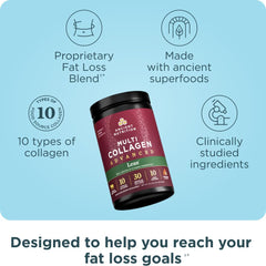 Ancient Nutrition cinnamon-flavor collagen powder with inviting aroma for beverages.