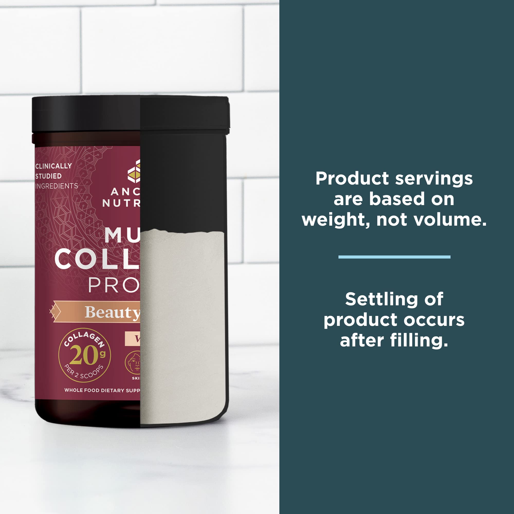 Ancient Nutrition clean sourcing badge with US farms and responsibly raised ingredients