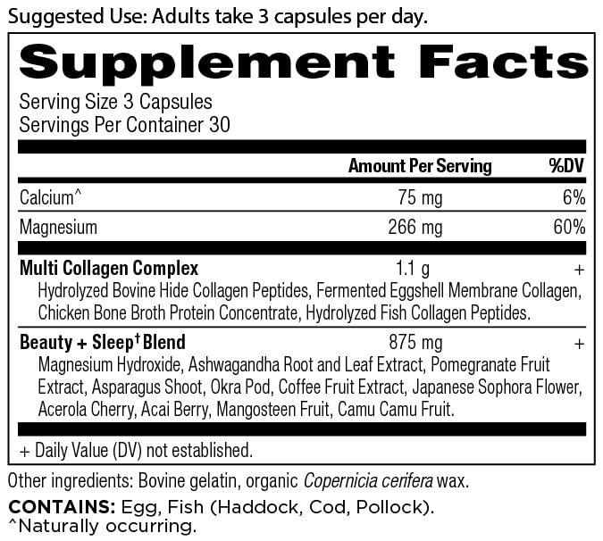 Ancient Nutrition collagen pills capsules for easy daily use.