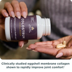 Ancient Nutrition Colostrum Superfood capsules ideal for daily gut and immune support.