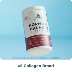 Ancient Nutrition Hormone Balance packaging and product display