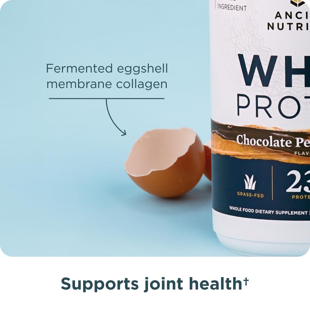 Ancient Nutrition joint-support formula promoting comfortable movement.