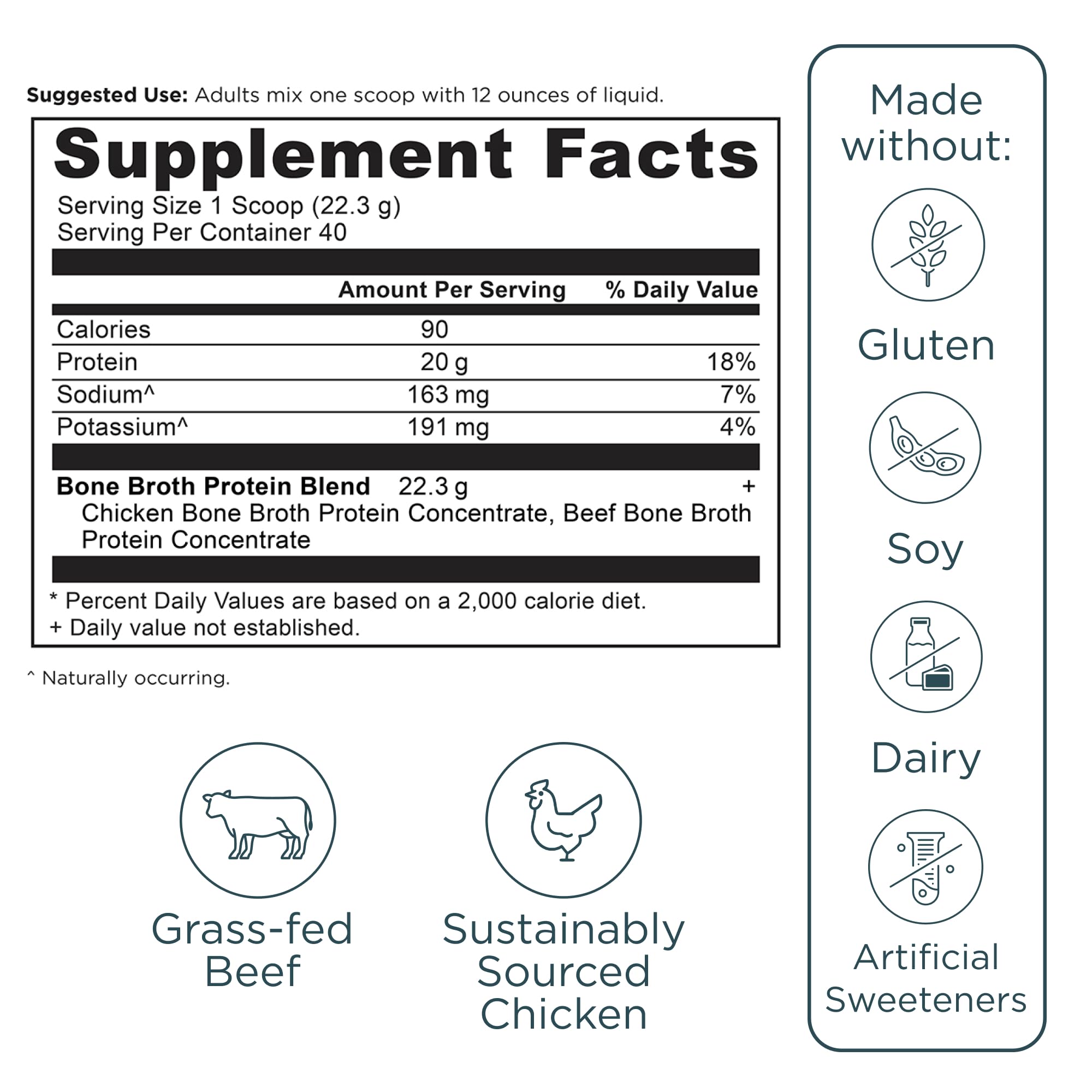 Ancient Nutrition keto and paleo friendly blend—lifestyle compatible