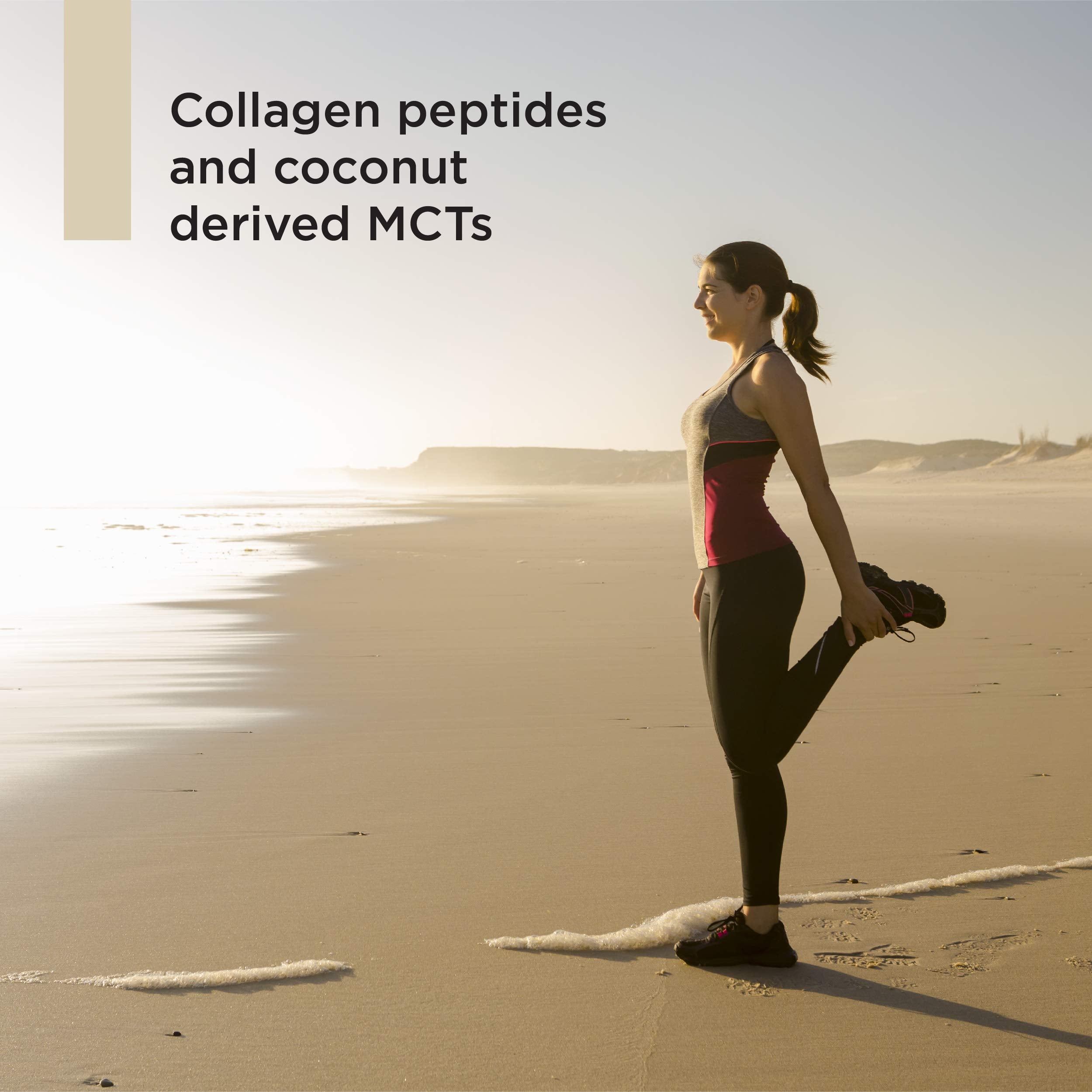 Ancient Nutrition KetoCOLLAGEN packaging highlighting grass-fed and gluten-free attributes.