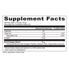 Ancient Nutrition KetoCOLLAGEN USA-made badge on box.
