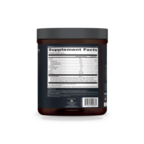 KetoPROTEIN bone-broth-fats visual emphasizing nourishing fats for energy