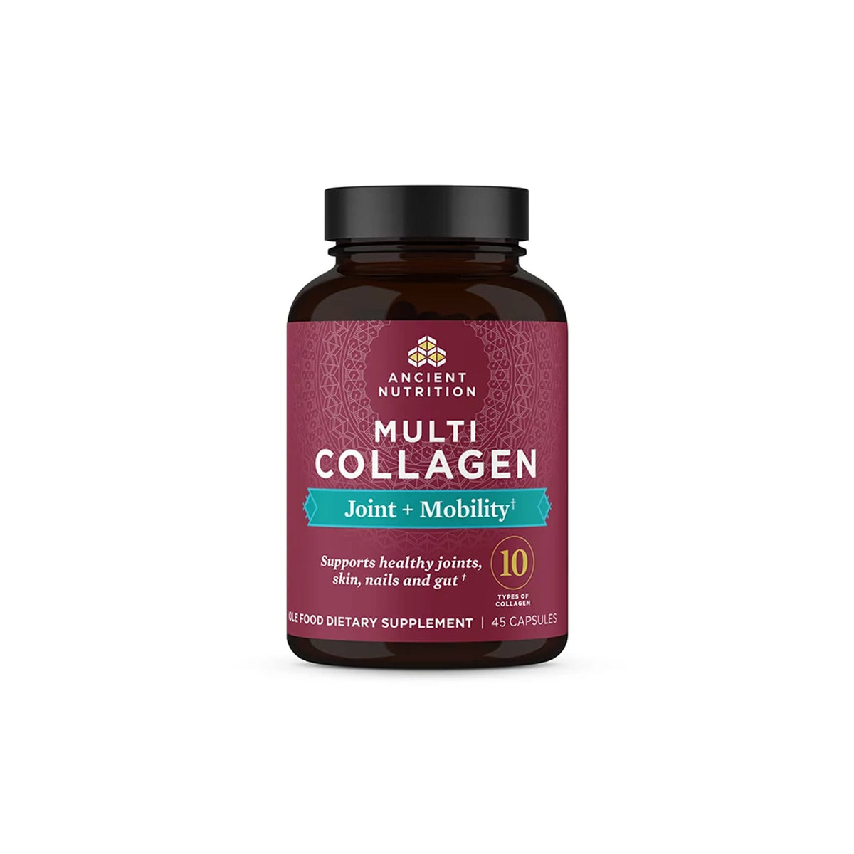 Ancient Nutrition Multi Collagen bottle shows joint support potential