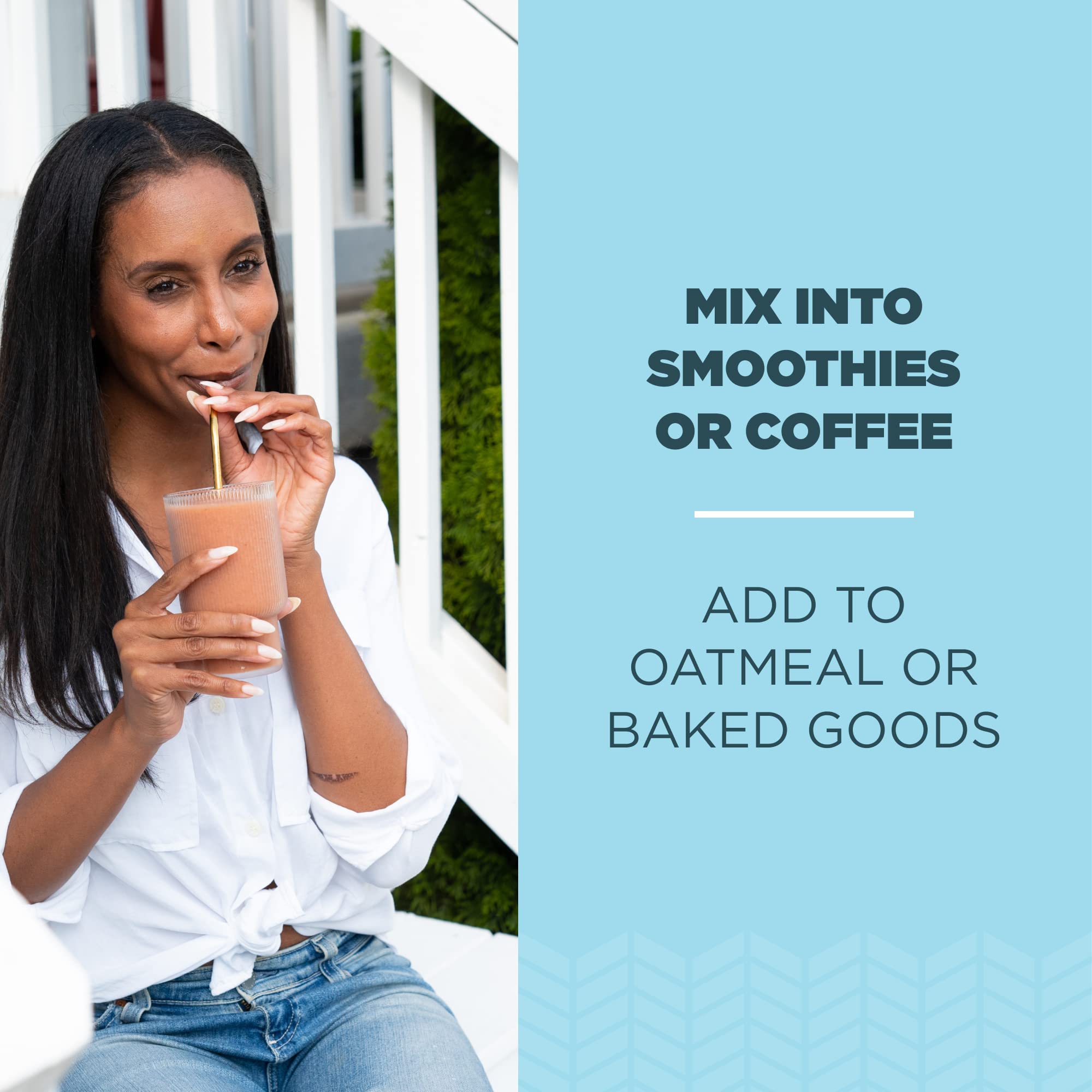 Ancient Nutrition multi-collagen vanilla powder granules easy to mix into drinks