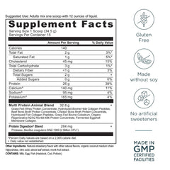 Ancient Nutrition Multi Protein Animal mixed shake ready for daily use.