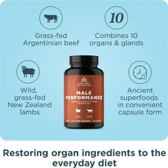 Ancient Nutrition Organs Complex grass-fed bovine organs from Argentina for nutrient-dense support.