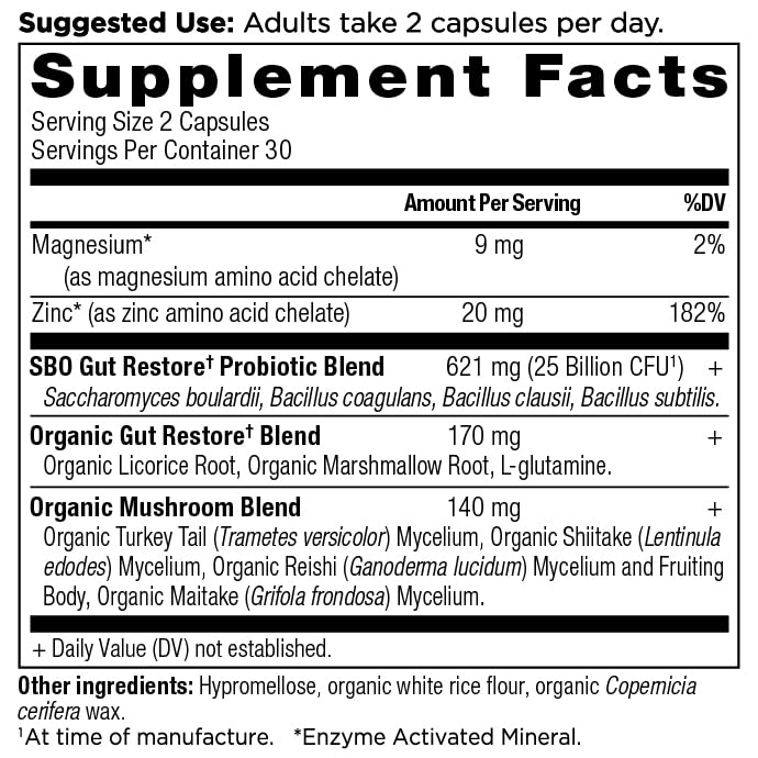 Ancient Nutrition probiotic capsules 60-count bottle supports daily immune and digestion comfort.