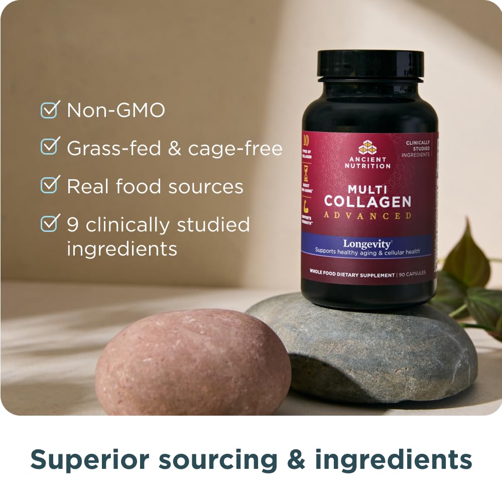 Ancient Nutrition probiotics capsules offer gut-friendly daily support