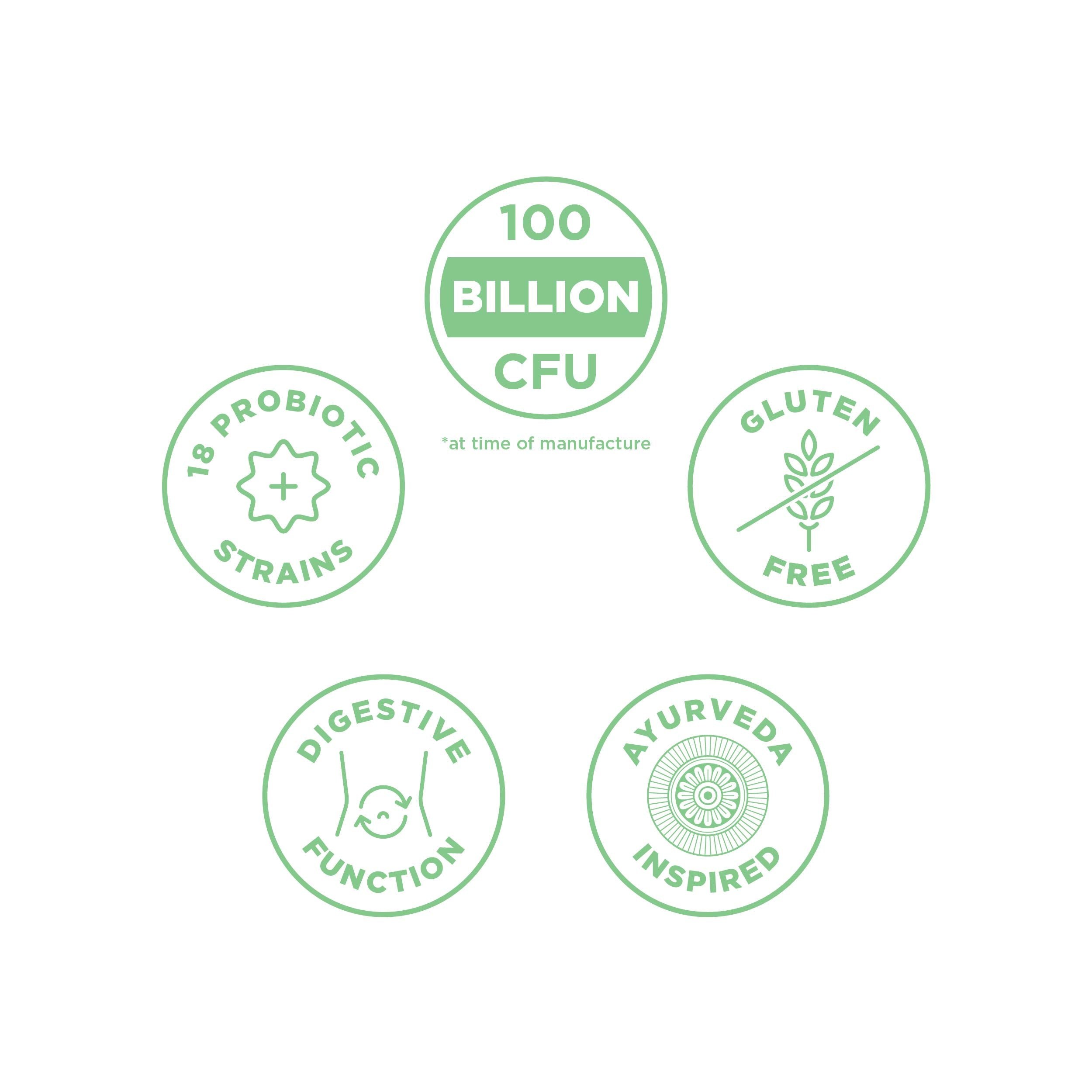 Ancient Nutrition Probiotics Ultimate capsules shown for convenient daily digestive support.