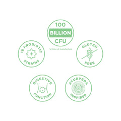 Ancient Nutrition Probiotics Ultimate capsules shown for convenient daily digestive support.