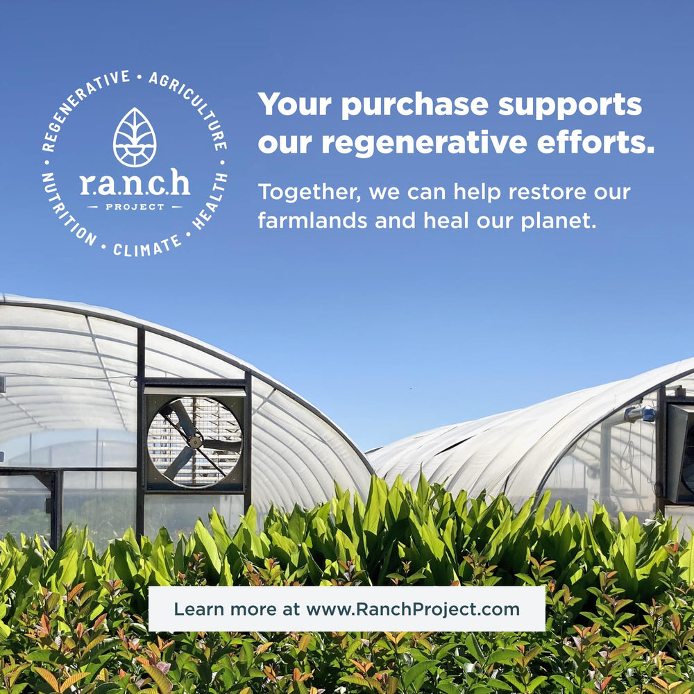 Ancient Nutrition regenerative organic certified logo signaling sustainable sourcing.