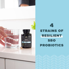 Ancient Nutrition SBO Probiotics for Men packaging and design