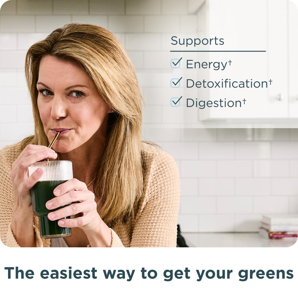 Ancient Nutrition Super Greens daily use supports gut-friendly nutrition