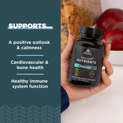 Ancient Nutrition TCM blend ingredients emphasize ancient botanical support.
