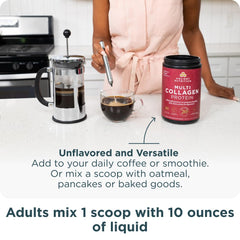 Ancient Nutrition vitamin C 200 DV included for nutrient support.