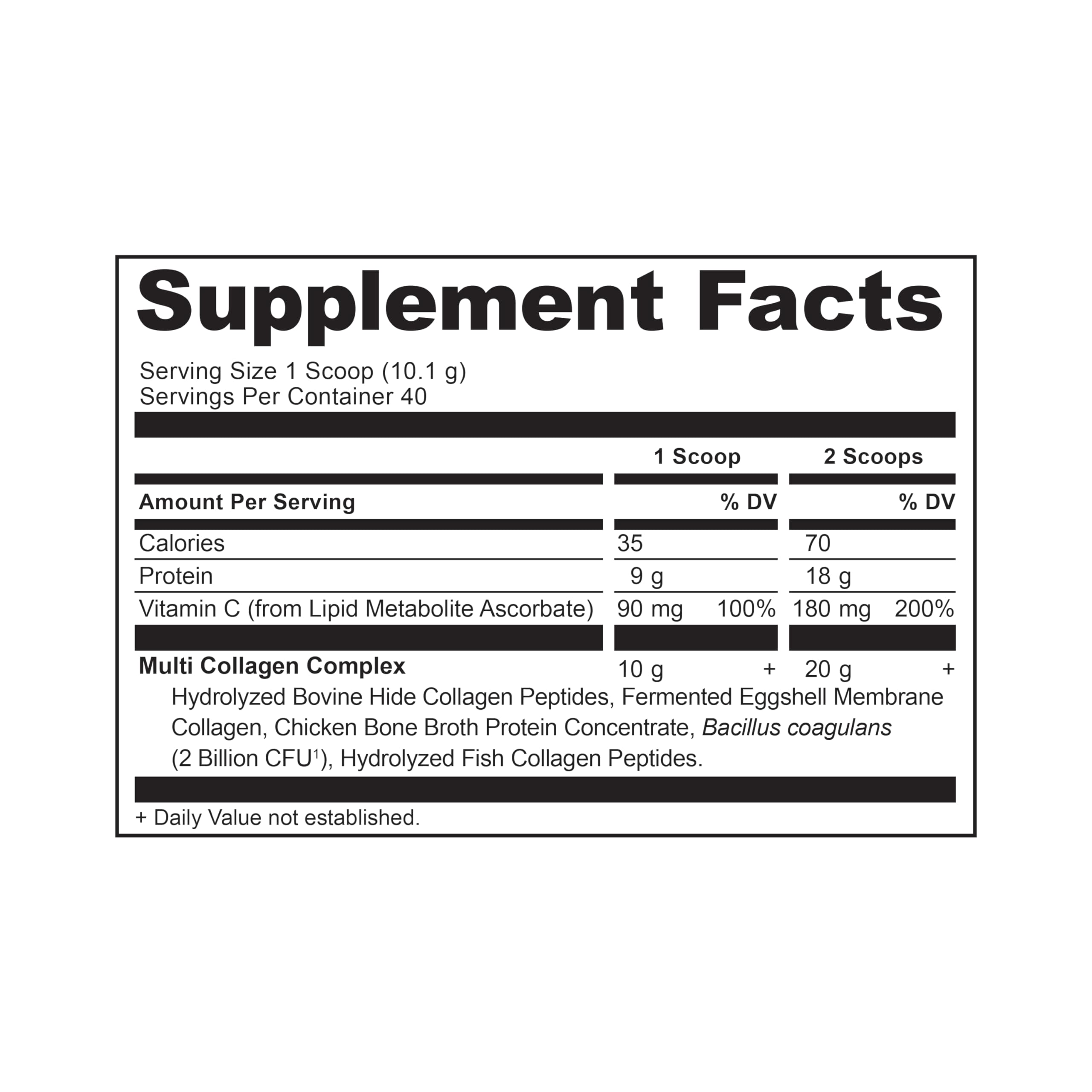 Ancient Nutrition Vitamin C boost on packaging.