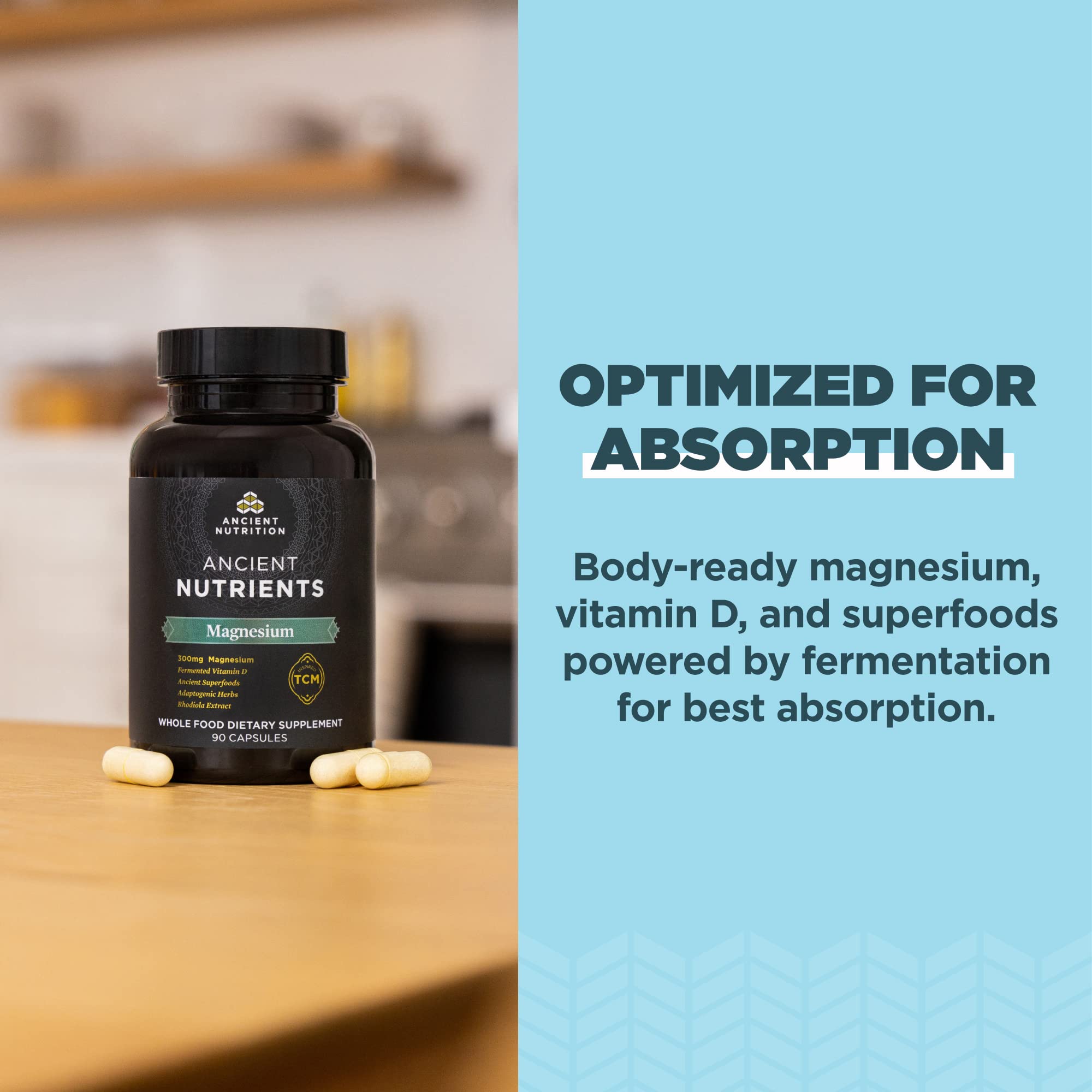 Ancient Nutrition vitamin D immune support element captures vitamin synergy.