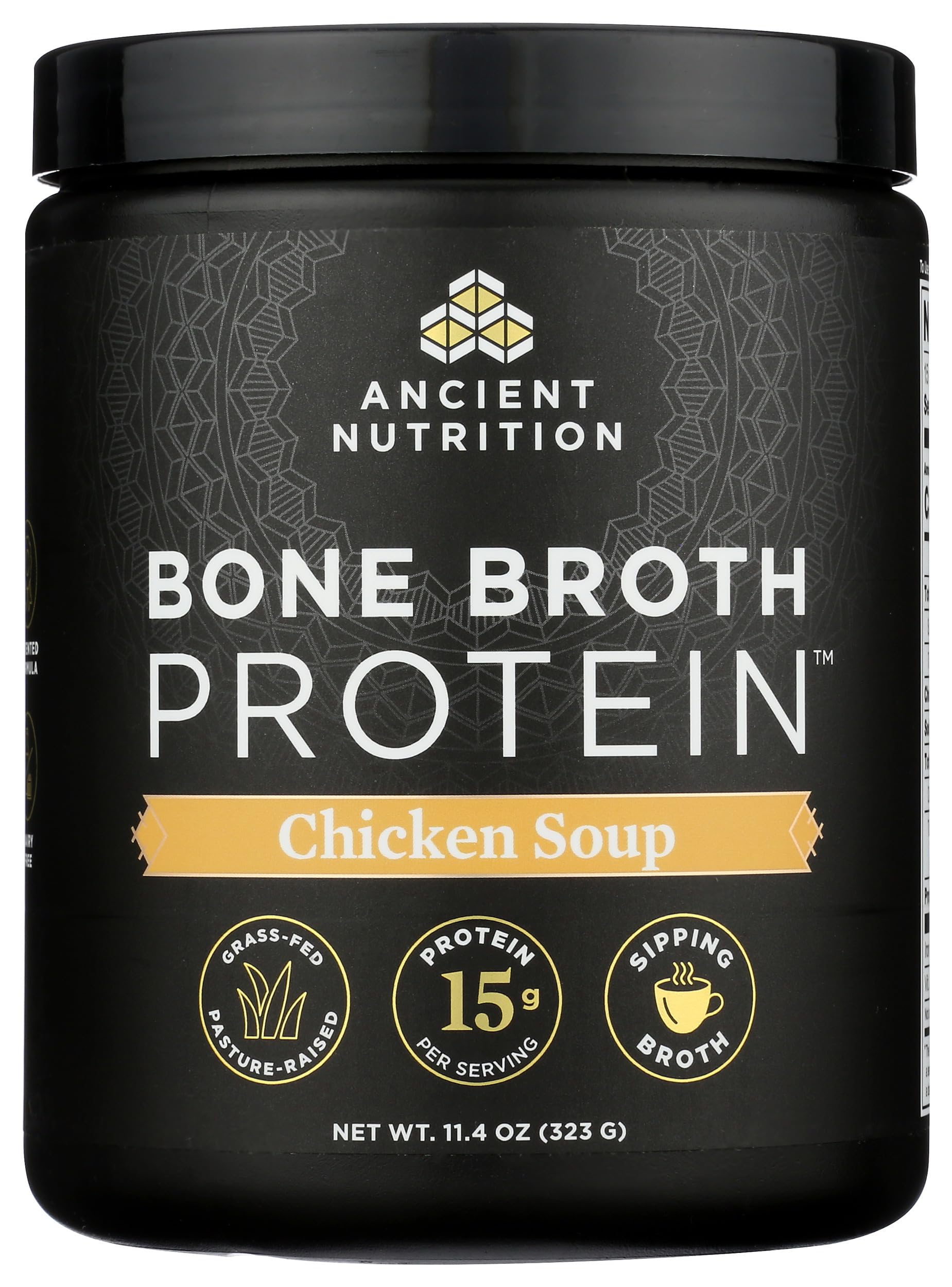 Steaming mug of bone broth inviting aroma and satisfying sip.