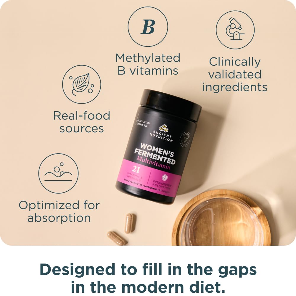 Organic fermented amla berry and sage leaf ingredients featured in the formula