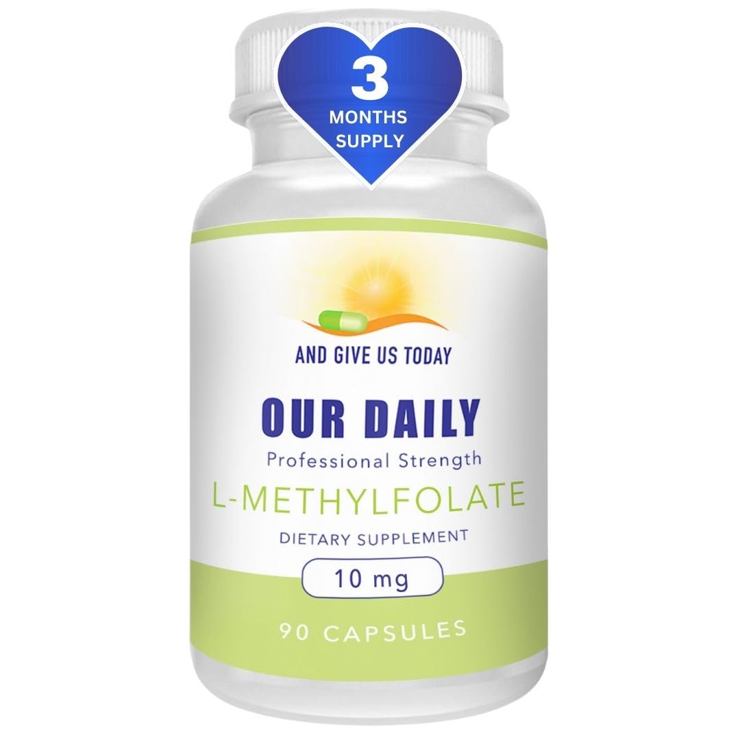 Our Daily Vites L-Methylfolate bottle suggests mood support on the go.