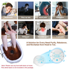 ANDECH Upgrated Ionic Foot Bath control panel enabling effortless one-touch operation